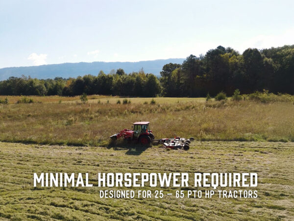 Only 25 PTO Horsepower Required for IronCraft 2510 Cutter